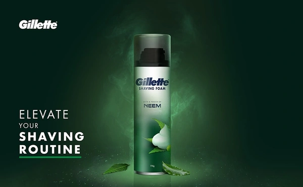 Gillette Foam (Neem) 200ml
