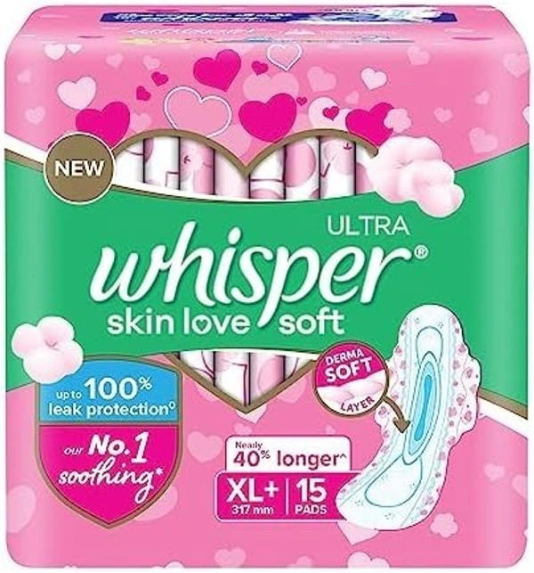 Whisper Soft XL+15s