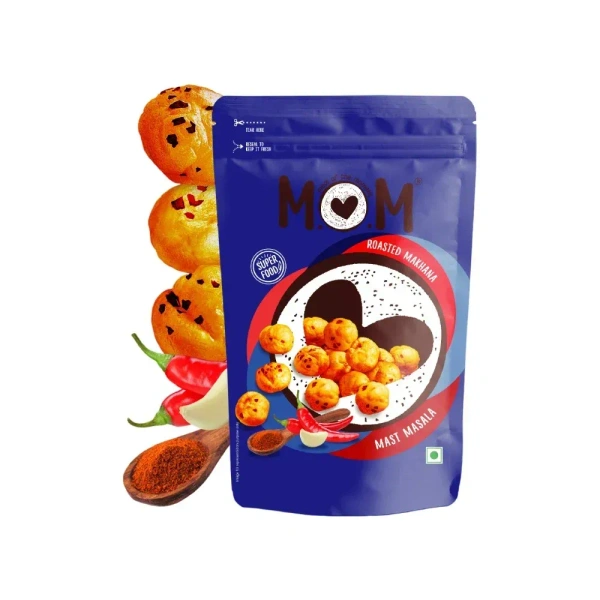 MOM ROST MAKHANA MAST MASALA 60GM