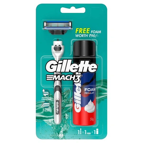 Gillette Mach3+Foam