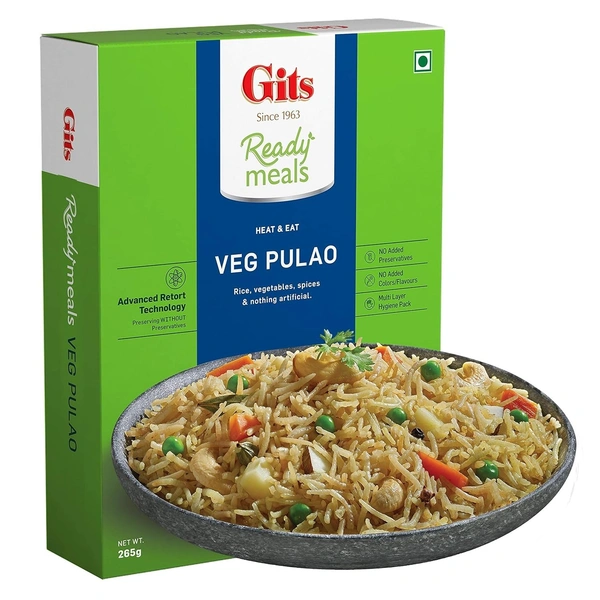 GITS Gits RM Veg Pulao 265gm