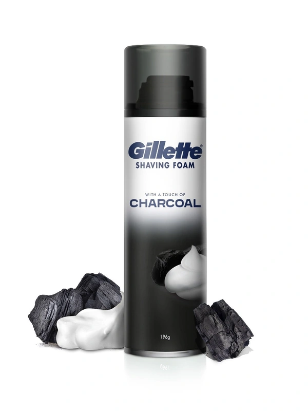 Gillette Foam (Charcoal)196gm