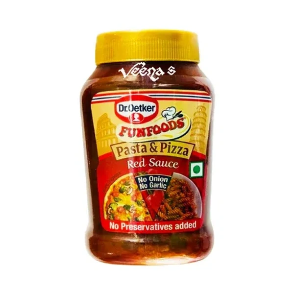 Dr. Oetker Red Sauce 315gm No Onion No Garlic