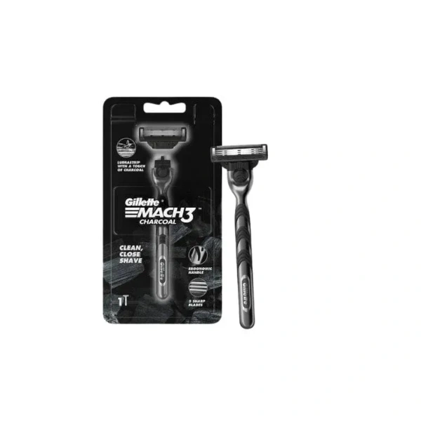 Gillette Mach3 Charcoal Rzr