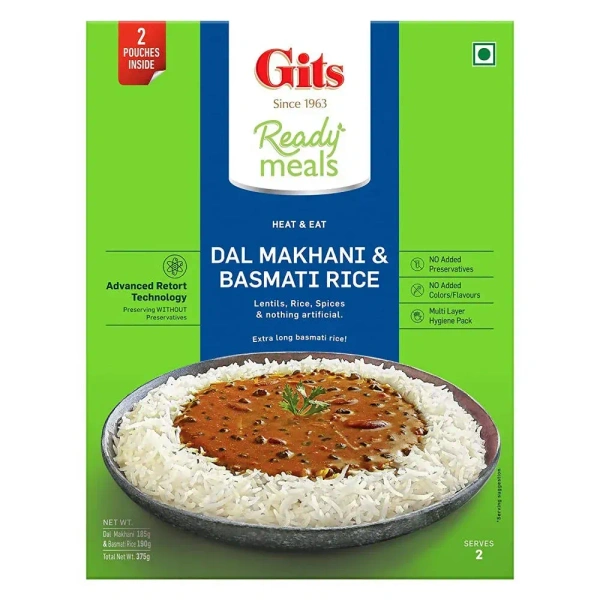 GITS Gits RM Dal Makhani&Basmati 375gm
