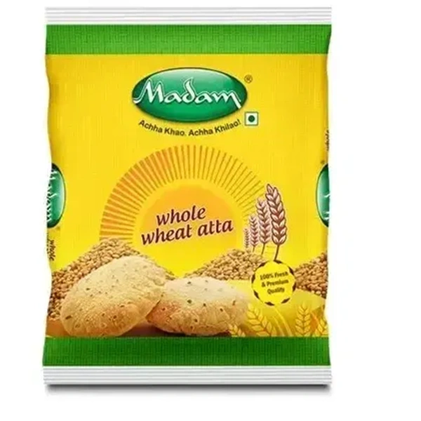 MADAM Madam Whole Wheat Aatta 1Kg