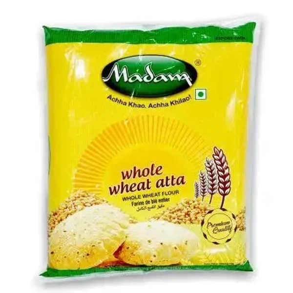 MADAM Madam Whole Wheat Aatta 5Kg