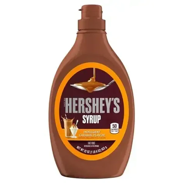 HERSHEYS HERS SYRUP CARAMEL 623gm