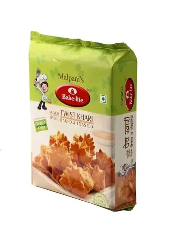 Bake-Lite Bake-lite Khari Toasted Twist 175gm