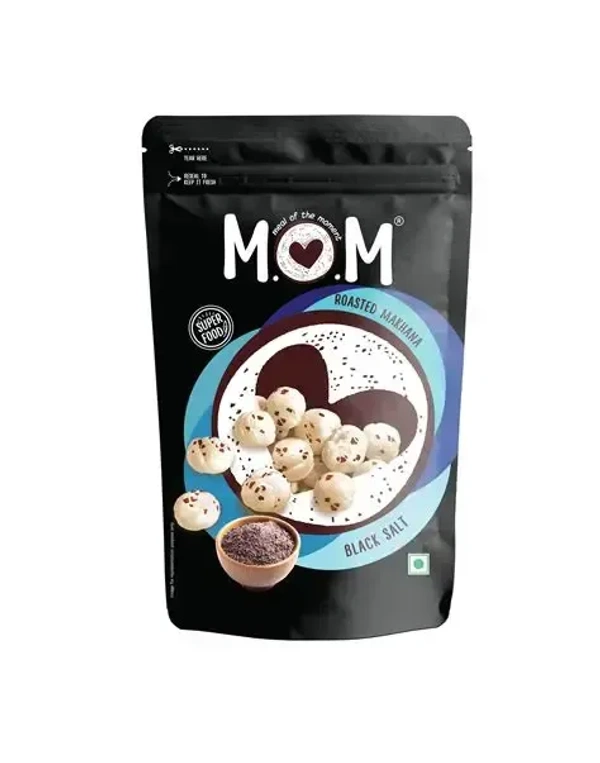 MOM ROST MAKHANA BLACK SALT 60GM
