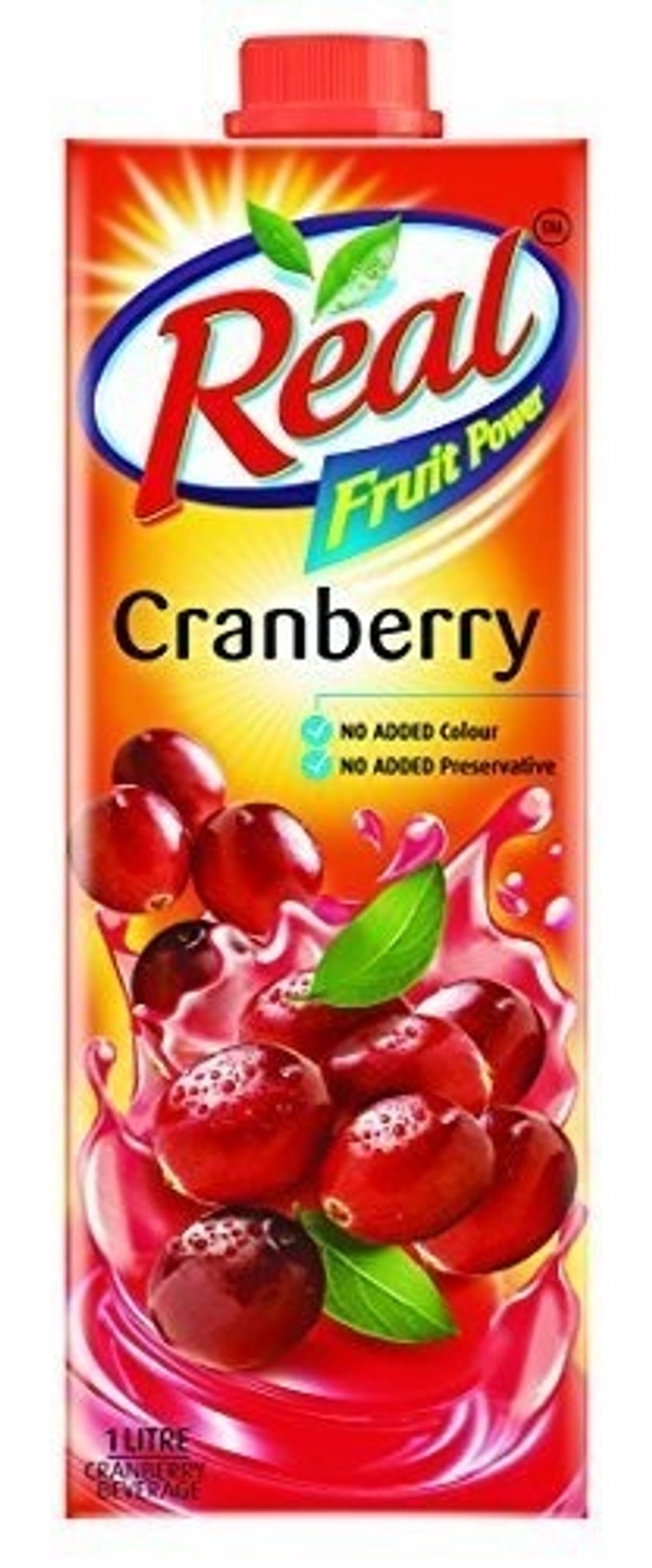 REAL Fruit Power Real Cranberry 180ml
