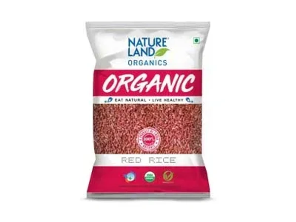 NATURAL LAND NL Organic Red Rice 1Kg