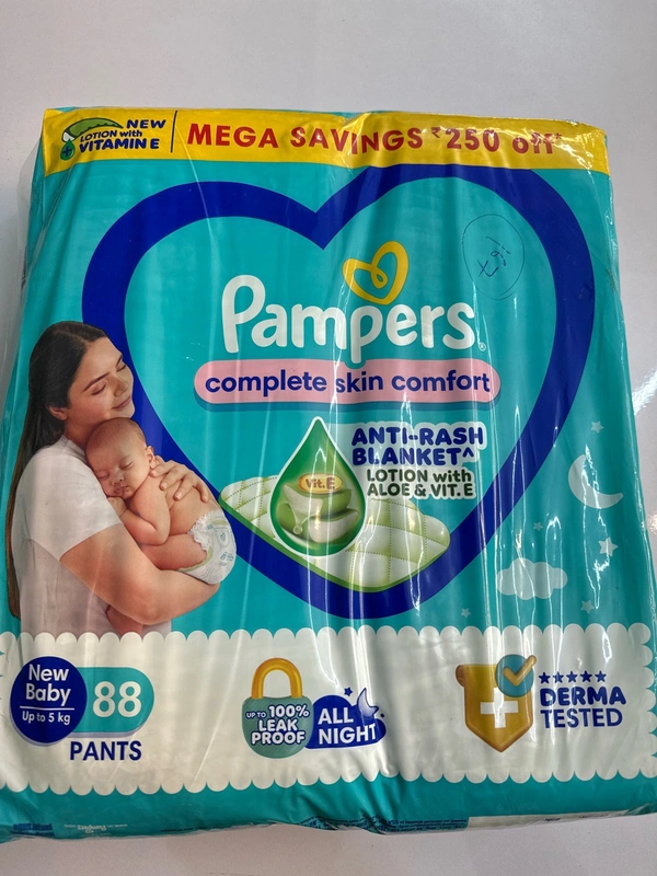 Pampers Blue Pants Super Saver NB
