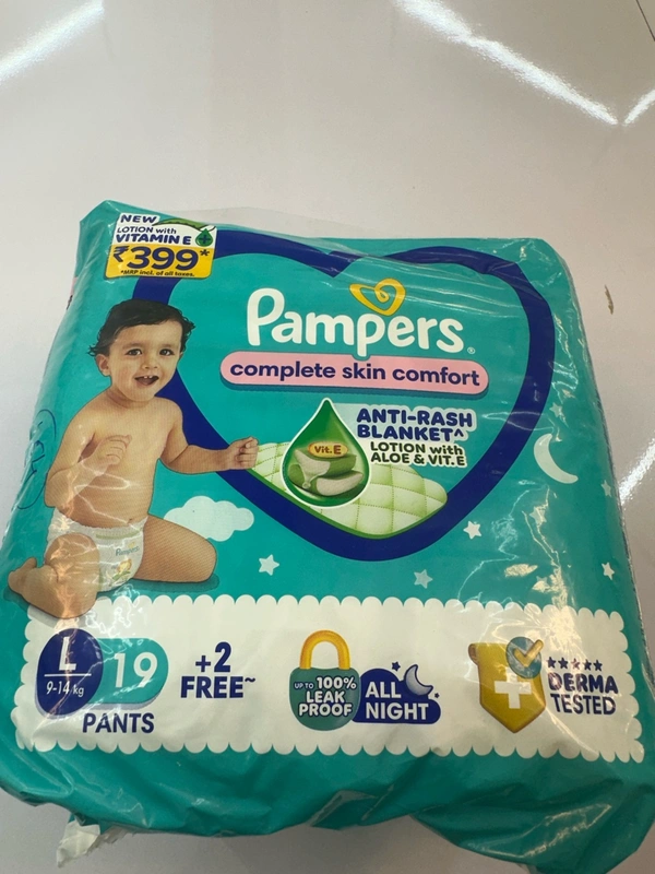 Pampers Blue Pants Value L