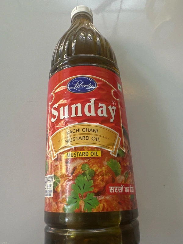 SUNDAY MUSTARD OIL 1LT BTL