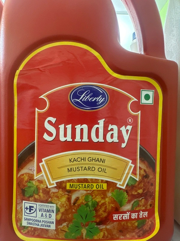 SUNDAY MUSTARD OIL 5LT