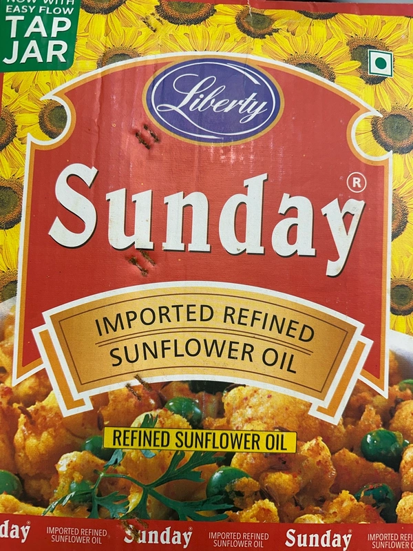 SUNDAY SUNFLOWER OIL 12.900KG JAR
