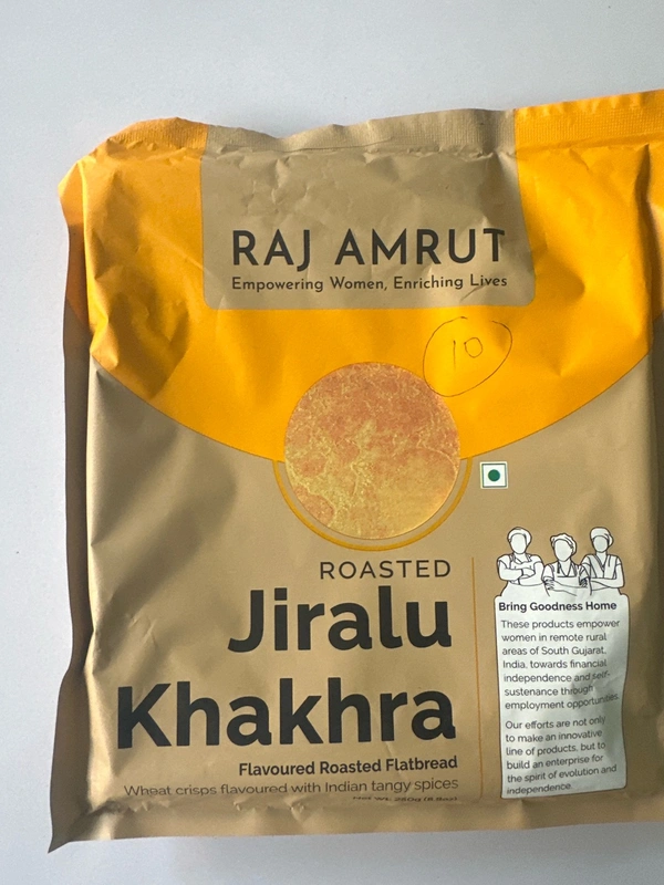 RAJ AMRUT Raj Amrut jiralu Khakhra 250gm