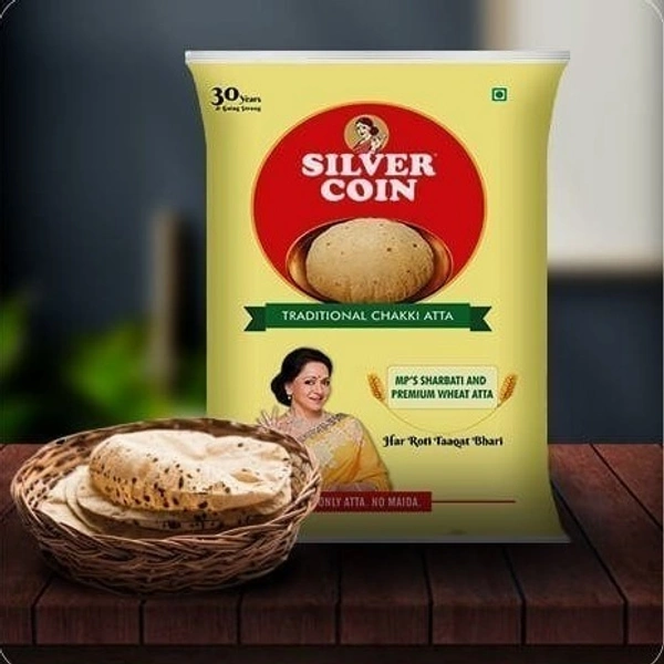 Silver Coin Aatta 10kg