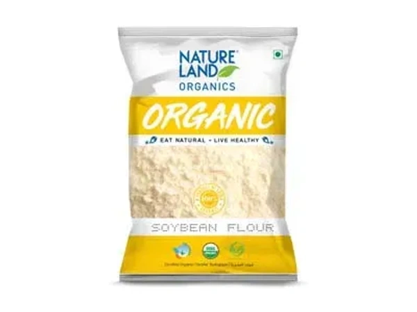 NATURAL LAND NL Soybean Flour 500gm
