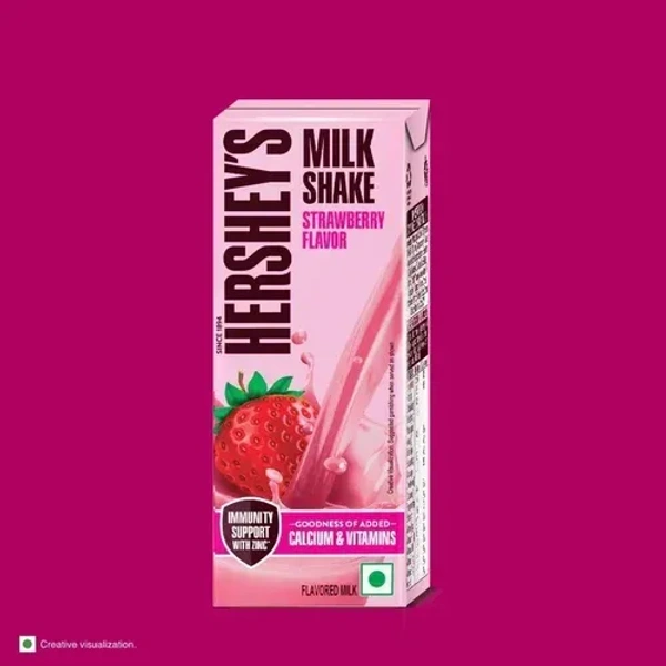 HERSHEYS HERS Milk Shake Strawberry 180ml