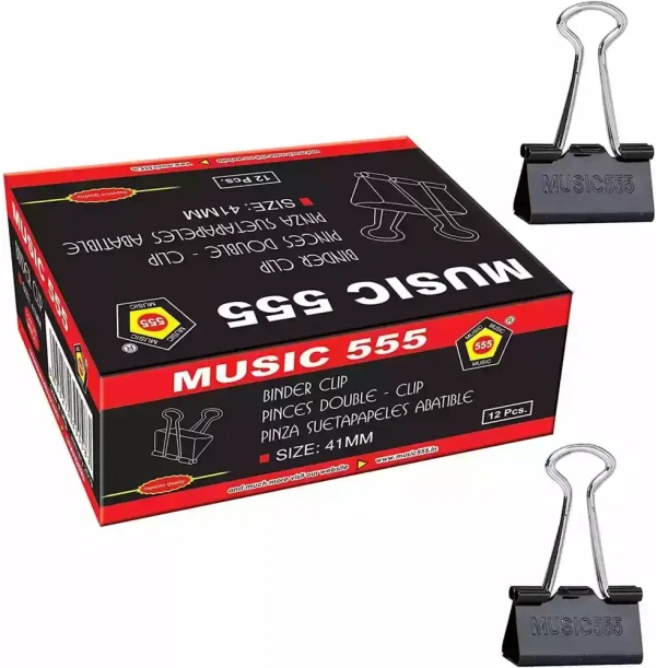 Music 555 Binder Clip 41mm