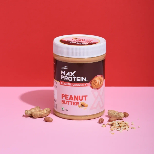 MAX PROTEIN Peanut Butt Classic Crunchy 340gm