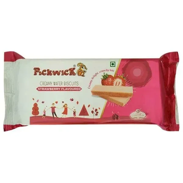 PICKWICK C W Biscu Strawberry 75gm