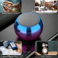 Mini Boost Colorful Wireless Bluetooth Speakers Mini Electrop... - Electric Violet, Free Size