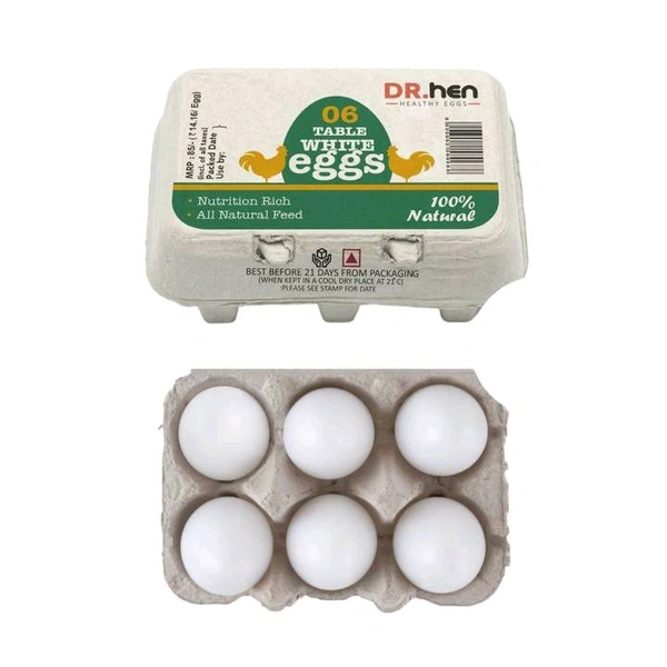 White Egg ( 6pices )