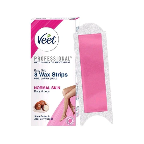 Veet Professional Ready-to-use Normal Skin Wax Strips
