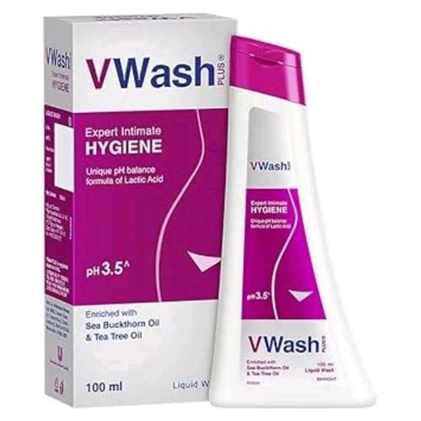 VWash Plus Expert Hygiene Intimate Wash - 100ml