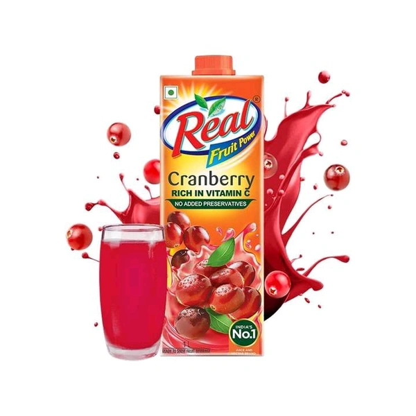 Real Fruit Power Cranberry Juice