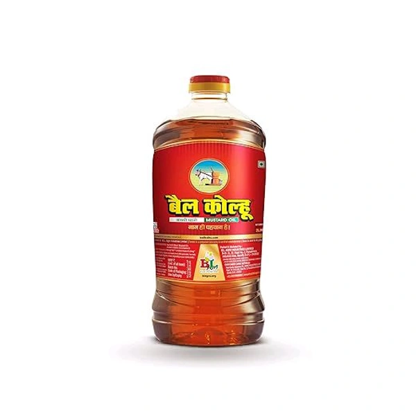 Bail Kolhu Kachi Ghani Mustard Oil 2L