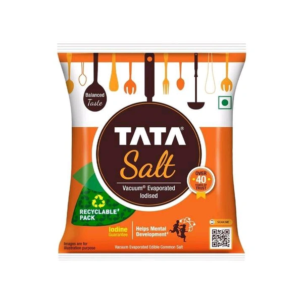 Tata Salt (Vacuum Evaporated Iodised) 1kg