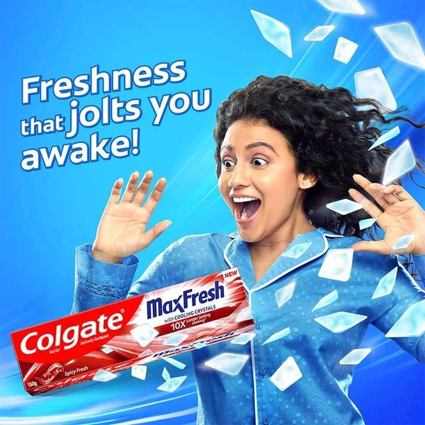 Colgate MaxFresh Spicy Fresh Gel Toothpaste 150g