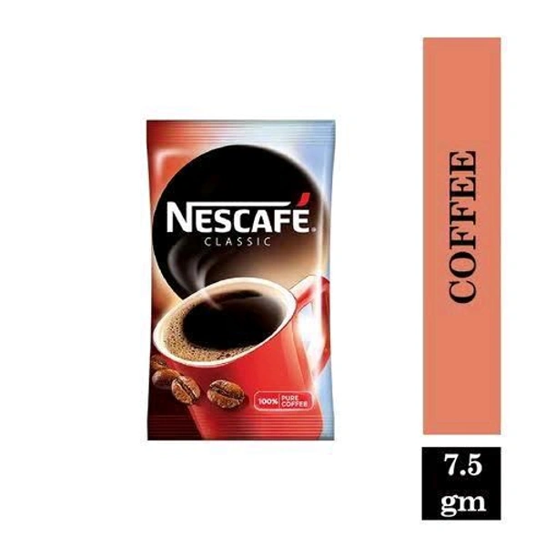 Nescafe Classic - 100% Pure Instant Coffee Powder 8gm