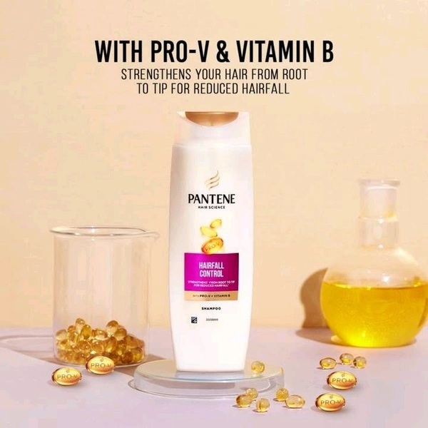 Pantene Hair Science Hairfall Control Shampoo with Vitamin B 340 ml
