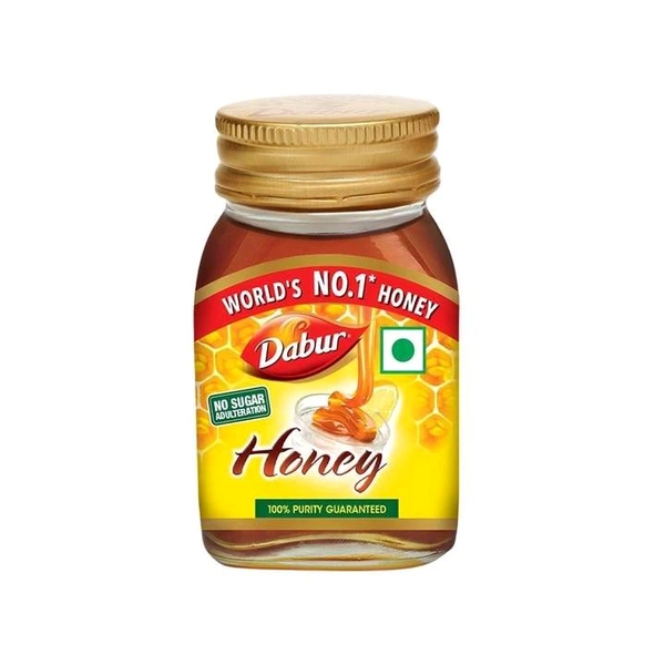 Dabur Honey - 100% Pure, World's No.1 Honey Brand (No Sugar Adulteration) 100g
