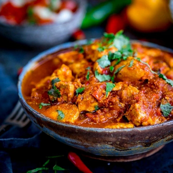 Chicken Rogan Half