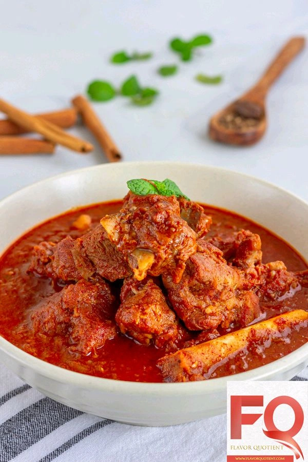 Mutton Rogan Gosh Half