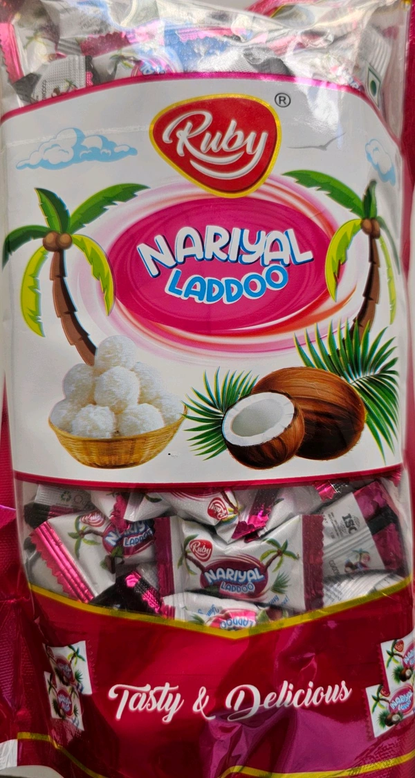 Ruby Nariyal Laddoo Toffee