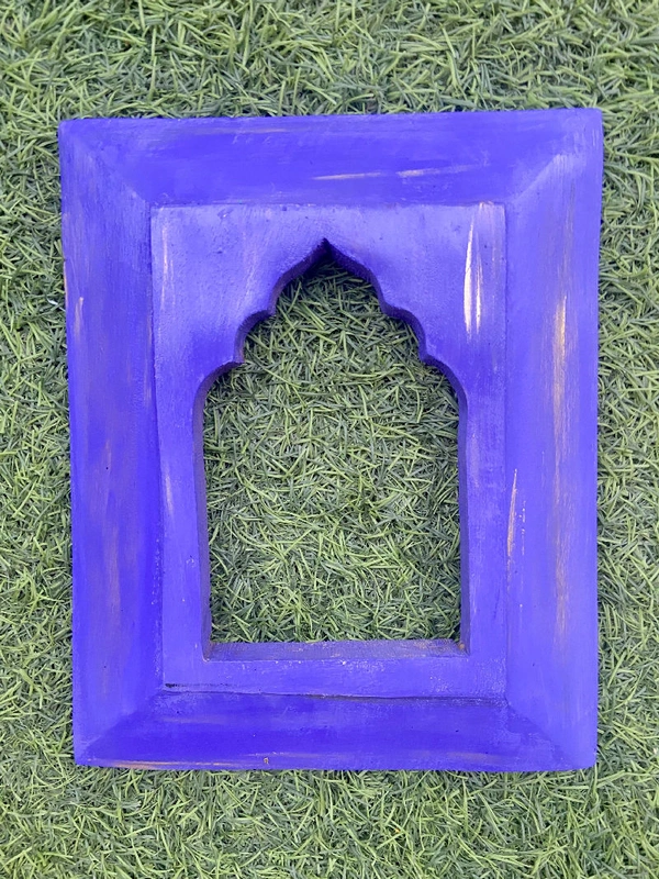 Purple jharokha Frame