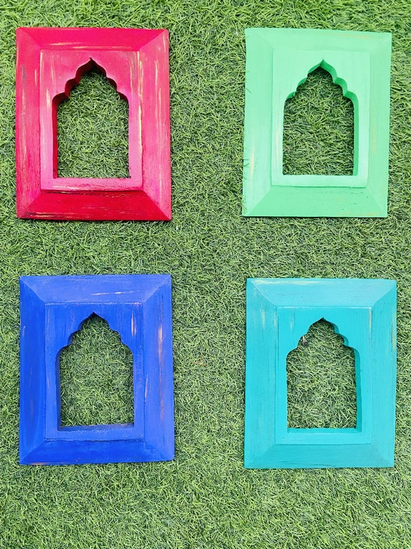 Pink jharokha Frame