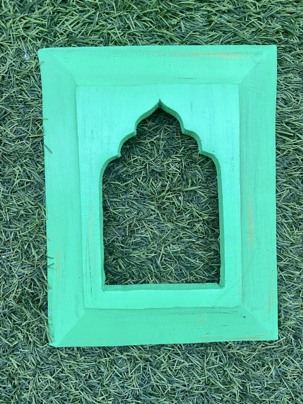 Green Jharokha Frame