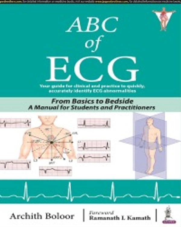 ABC OF ECG - 9789354657498, ARCHITH BOLOOR, JAYPEE, PAPERBACK