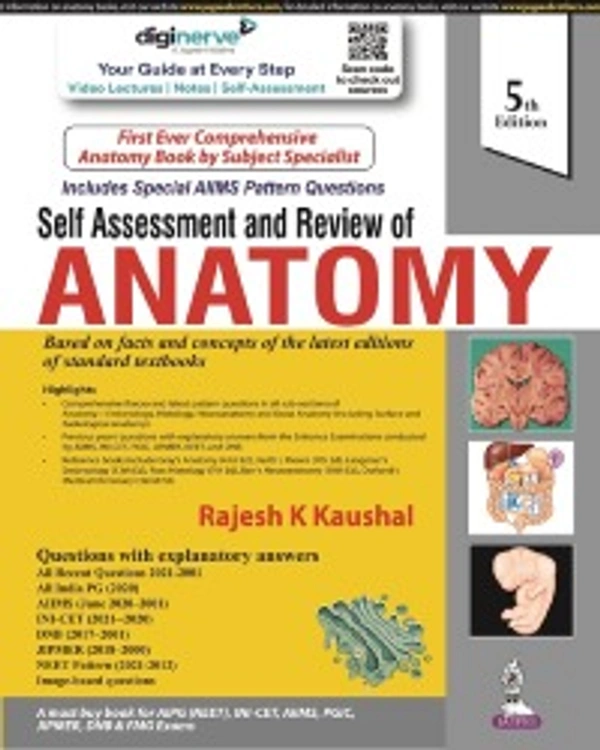 SELF ASSESSMENT AND REVIEW OF ANATOMY - 9789354656125, RAJESH K KAUSHAL, JAYPEE, PAPERBACK