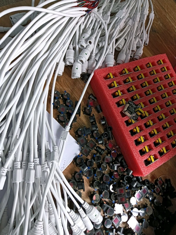 Cctv Camera Accessories Pcb.Cable..lend..ir.poe