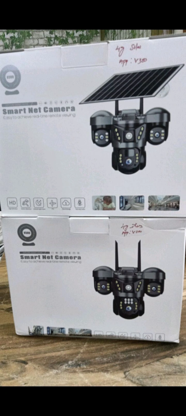 3 Lens 4g Camera..... .Solar Camera..