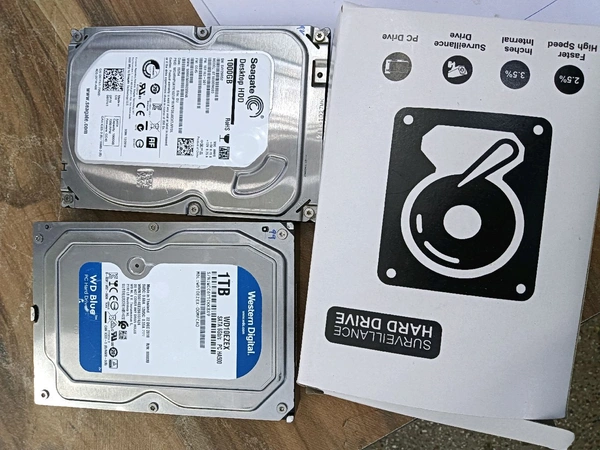 Refurbished 1Tb. Hdd. .1 Yr .1800